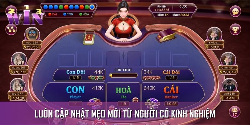 Đừng bao giờ ngừng học hỏi những bí quyết chơi bài Baccarat luôn thắng. Đừng bao giờ ngừng học hỏi những bí quyết chơi bài Baccarat luôn thắng.