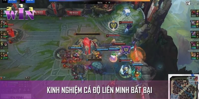 Kinh nghiệm cá độ LOL bất bại bạn nên áp dụng Kinh nghiệm cá độ LOL bất bại bạn nên áp dụng