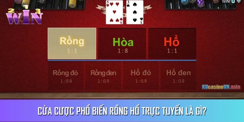 Người chơi cần đoán đúng chất bài của cửa mà mình đặt cược Người chơi cần đoán đúng chất bài của cửa mà mình đặt cược